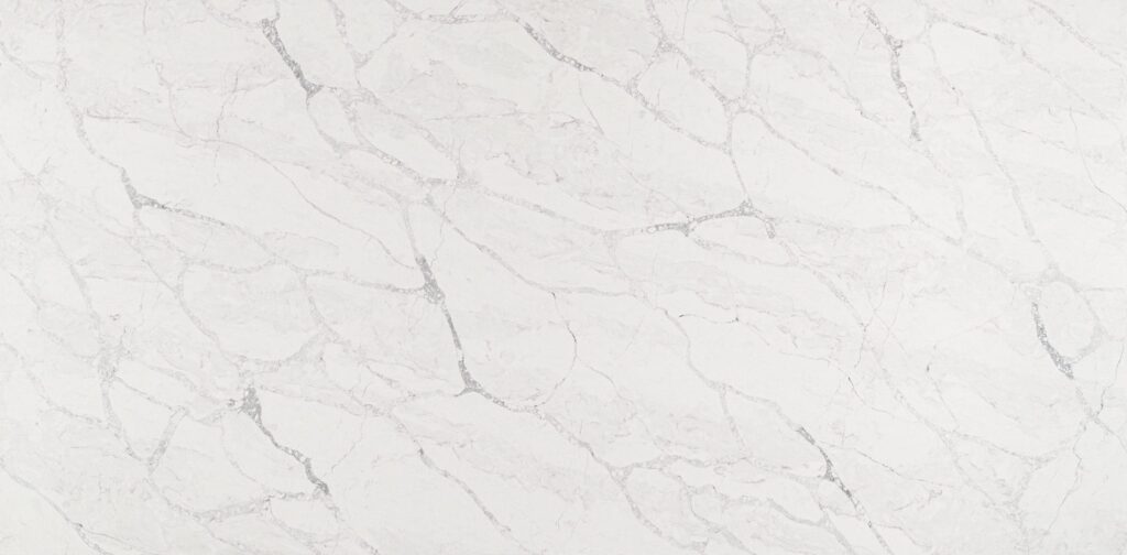 Santorini Honed Quartz countertop in modern kitchen – new arrival at Jackson Stoneworks Gainesville FL